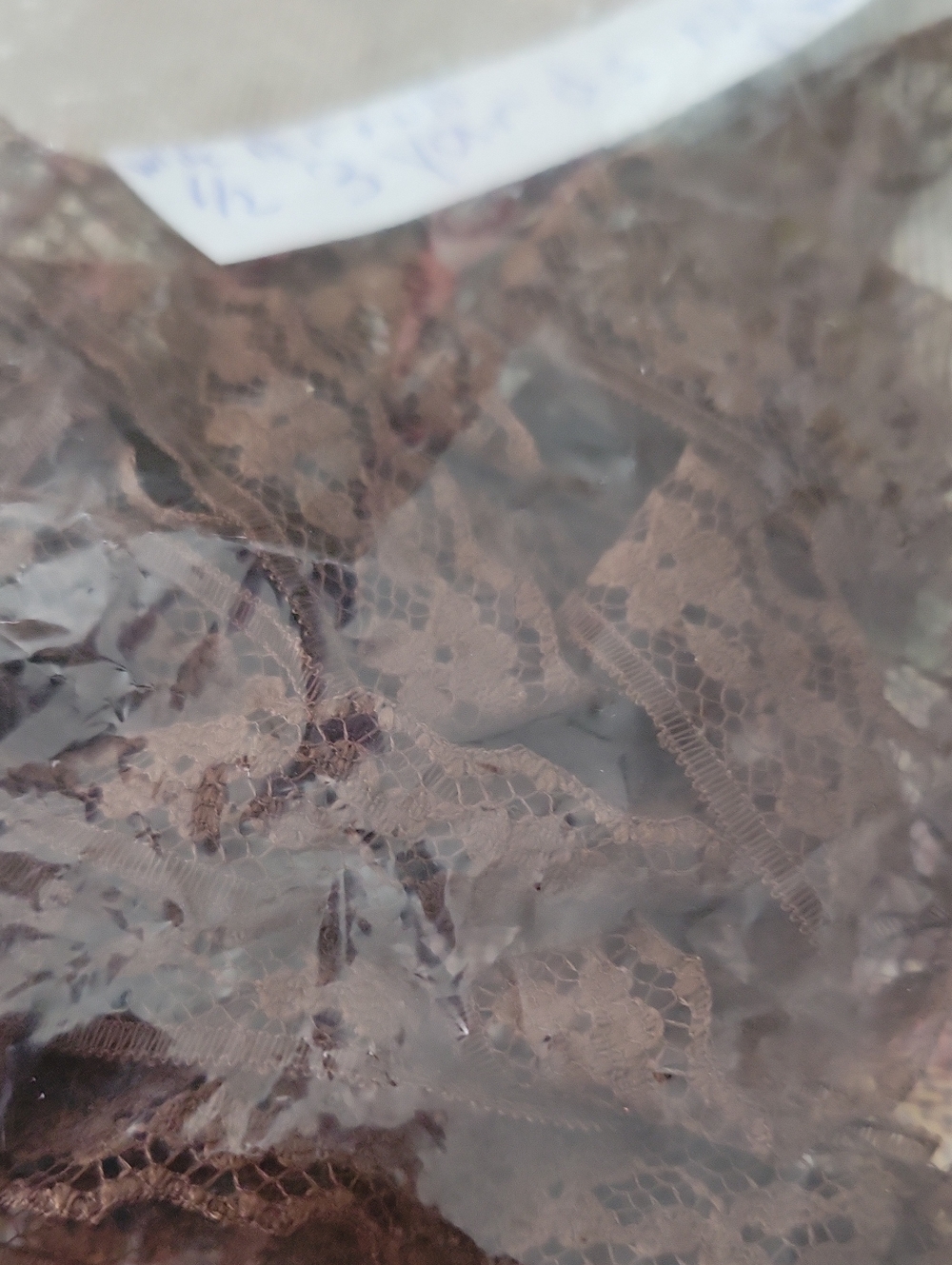 Brown Lace 3 Yards